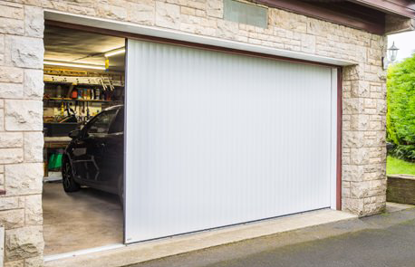 SWS Vertico Round the Corner Garage Doors