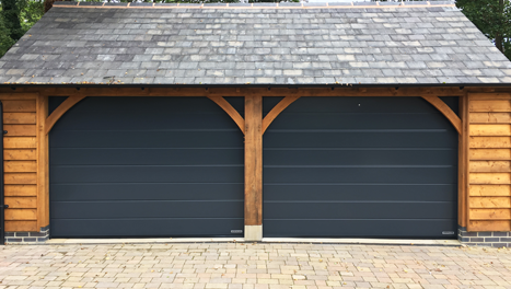 Sectional Garage Doors installed by The Garage Door Centre