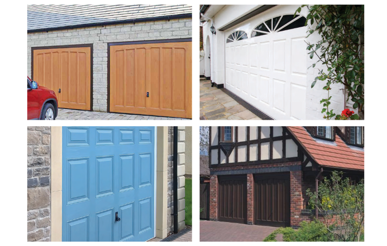 Modern garage doors