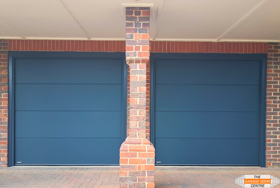 A set of Teckentrup sectional garage door 