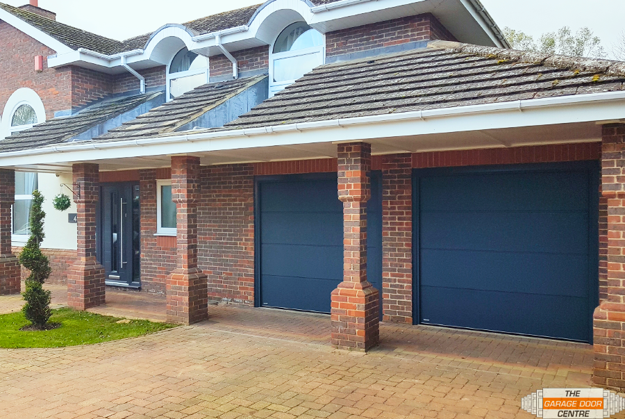 Matching Garage door and entrance door 