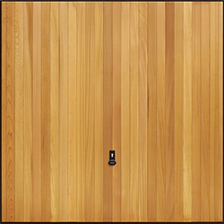 Garador Vertical Design Timber Up and Over Door